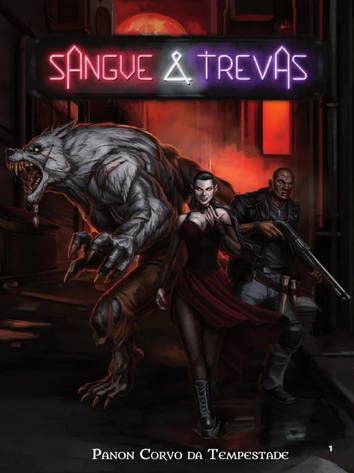 Capa do sistema Sangue e Trevas
